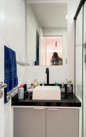 Apartamento para alugar com 36m², 2 quartos e 1 vagaBanheiro 