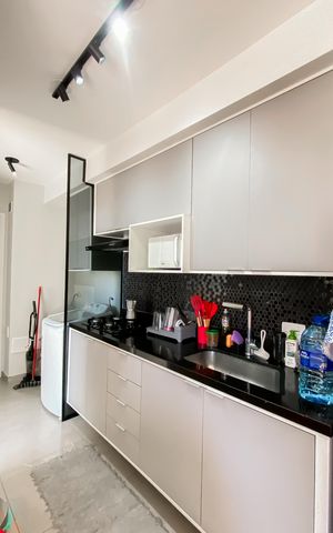 Apartamento para alugar com 36m², 2 quartos e 1 vagaCozinha 