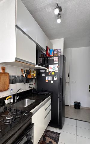 Apartamento à venda com 55m², 3 quartos e 1 vaga Apartamento à venda com 55m², 3 quartos e 1 vagaCozinha e Área de Serviço