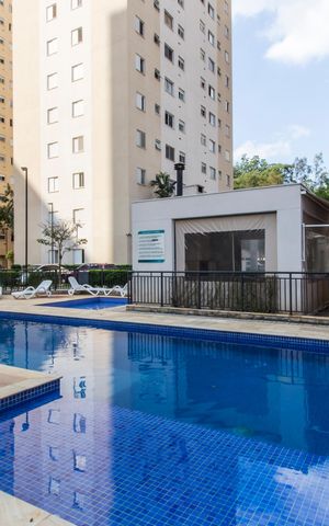 Apartamento à venda com 65m², 2 quartos e 1 vagaPiscina