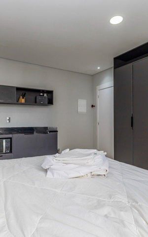 Apartamento para alugar com 27m², 1 quarto e sem vaga Apartamento para alugar com 27m², 1 quarto e sem vagaStudio