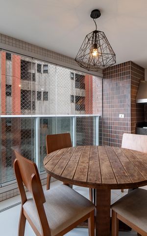 Apartamento para alugar com 95m², 3 quartos e 2 vagasVaranda