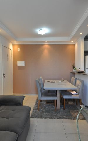 Apartamento à venda com 47m², 2 quartos e 1 vagaSala