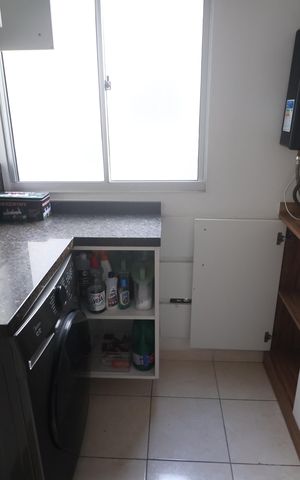 Apartamento para alugar com 49m², 2 quartos e 1 vagaCozinha e Área de Serviço