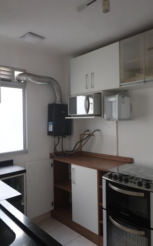 Apartamento para alugar com 49m², 2 quartos e 1 vagaCozinha e Área de Serviço