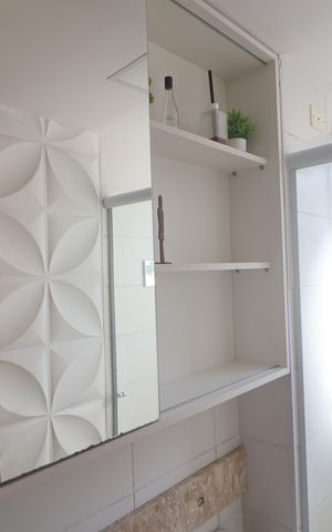 Apartamento para alugar com 49m², 2 quartos e 1 vagaBanheiro