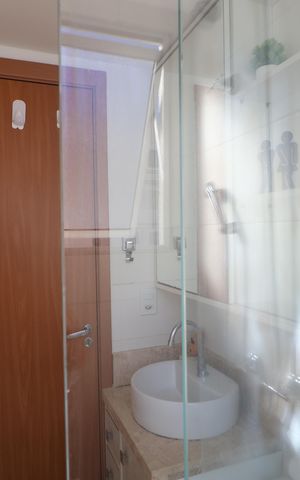 Apartamento para alugar com 49m², 2 quartos e 1 vagaBanheiro