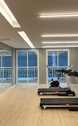 Apartamento para alugar com 25m², 1 quarto e sem vaga Apartamento para alugar com 25m², 1 quarto e sem vagaÁrea comum - Academia