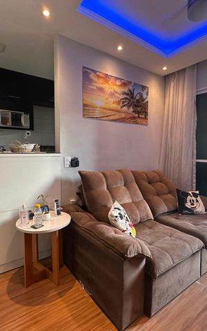 Apartamento para alugar com 45m², 2 quartos e sem vagaSala