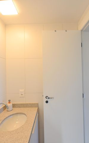 Apartamento para alugar com 43m², 1 quarto e 1 vagaBanheiro Social