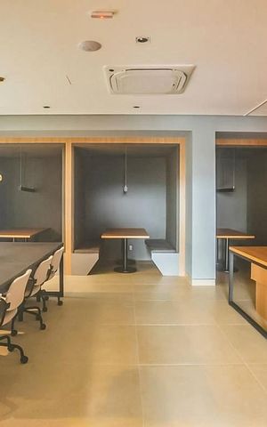 Apartamento para alugar com 43m², 1 quarto e 1 vaga Apartamento para alugar com 43m², 1 quarto e 1 vagaCoworking
