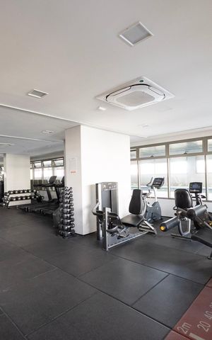 Apartamento para alugar com 43m², 1 quarto e 1 vaga Apartamento para alugar com 43m², 1 quarto e 1 vagaAcademia