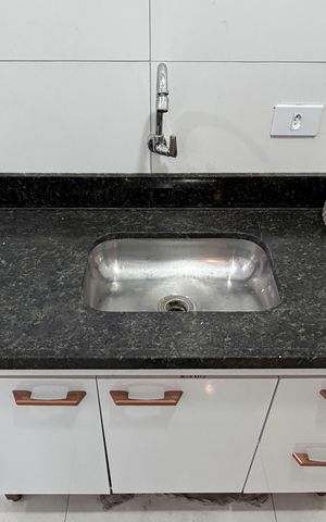 Apartamento para alugar com 50m², 1 quarto e sem vaga Apartamento para alugar com 50m², 1 quarto e sem vagaCozinha e Área de Serviço