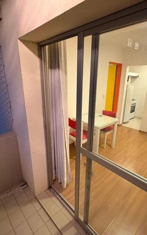 Apartamento para alugar com 40m², 1 quarto e 1 vagaVaranda