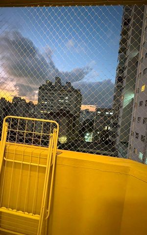 Apartamento para alugar com 40m², 1 quarto e 1 vagaVaranda
