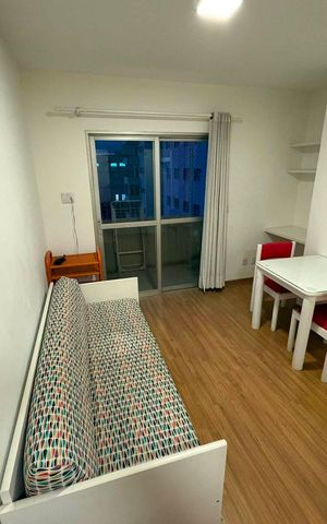 Apartamento para alugar com 40m², 1 quarto e 1 vagaSala