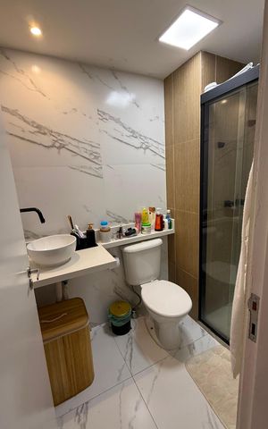 Apartamento à venda com 56m², 2 quartos e 1 vaga Apartamento à venda com 56m², 2 quartos e 1 vagaBanheiro