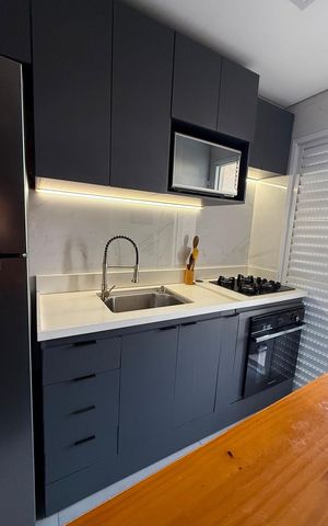 Apartamento à venda com 56m², 2 quartos e 1 vaga Apartamento à venda com 56m², 2 quartos e 1 vagaCozinha