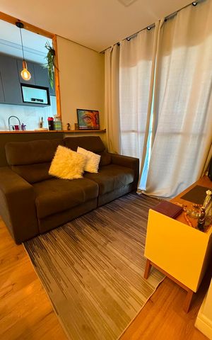Apartamento à venda com 56m², 2 quartos e 1 vaga Apartamento à venda com 56m², 2 quartos e 1 vagaSala