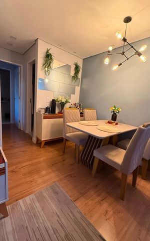 Apartamento à venda com 56m², 2 quartos e 1 vaga Apartamento à venda com 56m², 2 quartos e 1 vagaSala