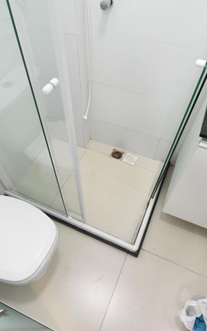 Studio para alugar com 22m², 1 quarto e sem vagaBanheiro do Studio