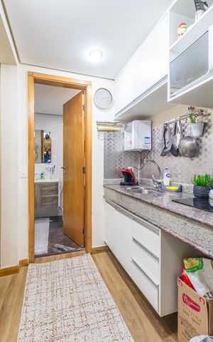 Apartamento à venda com 40m², 1 quarto e 1 vaga Apartamento à venda com 40m², 1 quarto e 1 vagaCozinha