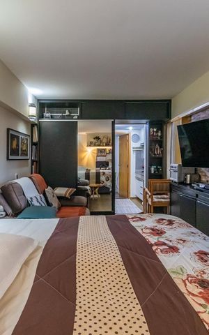 Apartamento à venda com 40m², 1 quarto e 1 vaga Apartamento à venda com 40m², 1 quarto e 1 vagaSala/Quarto