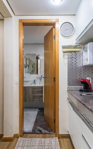 Apartamento à venda com 40m², 1 quarto e 1 vaga Apartamento à venda com 40m², 1 quarto e 1 vagaCozinha