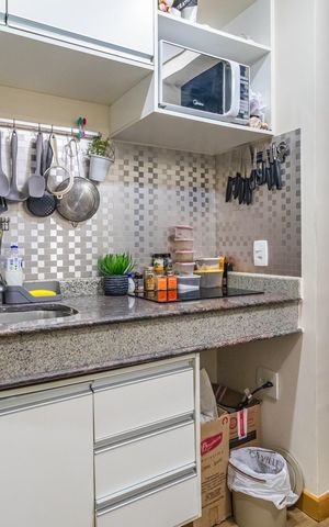 Apartamento à venda com 40m², 1 quarto e 1 vaga Apartamento à venda com 40m², 1 quarto e 1 vagaCozinha