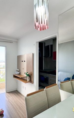 Apartamento à venda com 49m², 2 quartos e 1 vaga Apartamento à venda com 49m², 2 quartos e 1 vagaSala