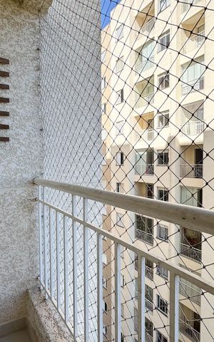 Apartamento à venda com 49m², 2 quartos e 1 vaga Apartamento à venda com 49m², 2 quartos e 1 vagaSacada