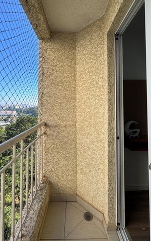 Apartamento à venda com 49m², 2 quartos e 1 vaga Apartamento à venda com 49m², 2 quartos e 1 vagaSacada