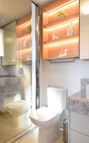 Apartamento à venda com 164m², 4 quartos e 2 vagasBanheiro da Suíte