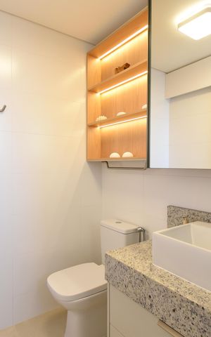 Apartamento à venda com 164m², 4 quartos e 2 vagasBanheiro da Suíte 2