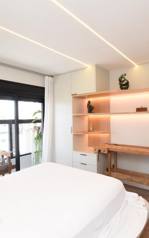 Apartamento à venda com 164m², 4 quartos e 2 vagasQuarto 3