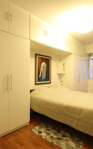 Apartamento à venda com 70m², 1 quarto e 1 vagaQuarto
