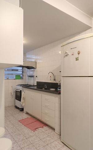 Apartamento à venda com 70m², 1 quarto e 1 vagaCozinha e Área de Serviço