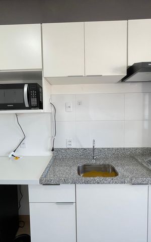 Studio para alugar com 25m², 1 quarto e sem vaga Studio para alugar com 25m², 1 quarto e sem vagaStudio/Cozinha