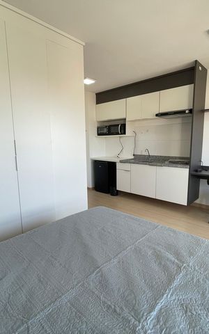 Studio para alugar com 25m², 1 quarto e sem vaga Studio para alugar com 25m², 1 quarto e sem vagaStudio/Sala/Quarto