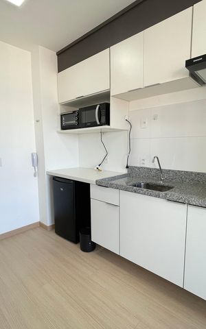 Studio para alugar com 25m², 1 quarto e sem vaga Studio para alugar com 25m², 1 quarto e sem vagaStudio/Cozinha