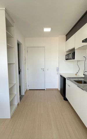 Studio para alugar com 25m², 1 quarto e sem vaga Studio para alugar com 25m², 1 quarto e sem vagaStudio/Sala/Quarto