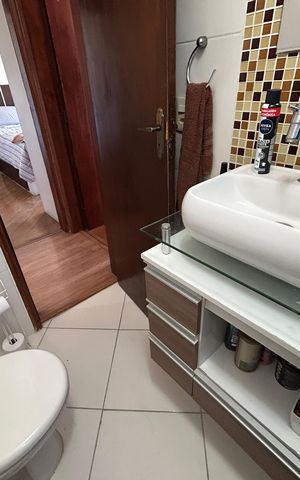 Apartamento à venda com 65m², 2 quartos e 1 vagaBanheiro Social