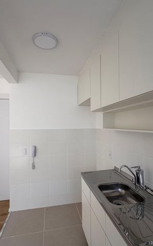 Apartamento à venda com 50m², 2 quartos e 1 vaga Apartamento à venda com 50m², 2 quartos e 1 vagaCozinha e Área de Serviço