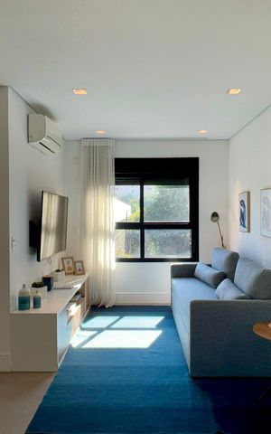 Apartamento à venda com 70m², 1 quarto e 2 vagas Apartamento à venda com 70m², 1 quarto e 2 vagasSala