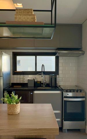 Apartamento à venda com 70m², 1 quarto e 2 vagas Apartamento à venda com 70m², 1 quarto e 2 vagasCozinha