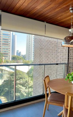 Apartamento à venda com 70m², 1 quarto e 2 vagas Apartamento à venda com 70m², 1 quarto e 2 vagasVaranda