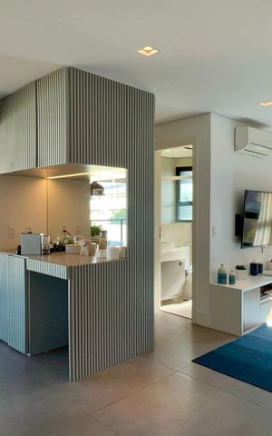 Apartamento à venda com 70m², 1 quarto e 2 vagas Apartamento à venda com 70m², 1 quarto e 2 vagasSala