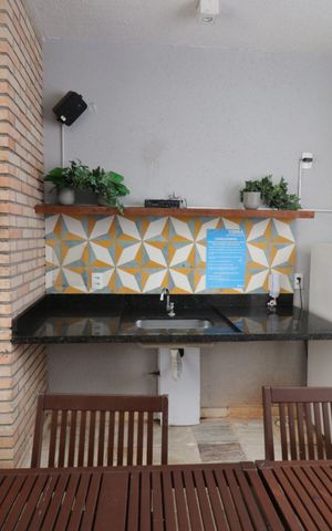 Apartamento à venda com 35m², 2 quartos e sem vagaÁrea comum - Churrasqueira 2
