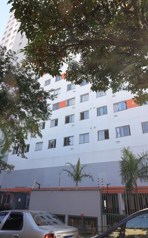 Apartamento à venda com 35m², 2 quartos e sem vagaFachado do condomínio
