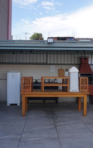 Apartamento para alugar com 45m², 2 quartos e 1 vagaÁrea comum - Churrasqueira